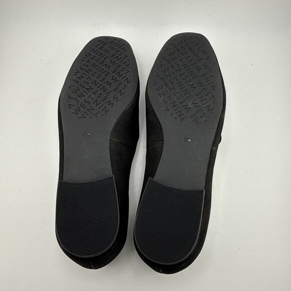 Nine West Women's Xalan Black Suede Loafer Flat‎ 5.5 M NWB - Picture 7 of 8